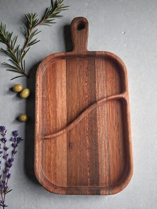 Meranti servēšanas dēlis “Plūsma”