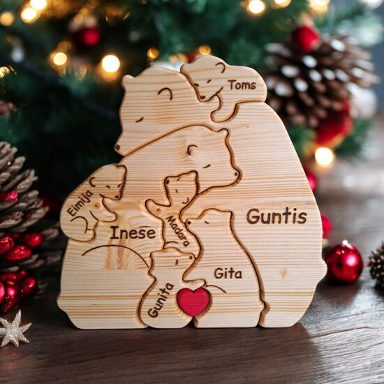 Family puzzle "Bears" #2