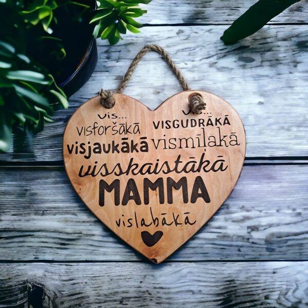 Dekors "Vislabākā mamma"